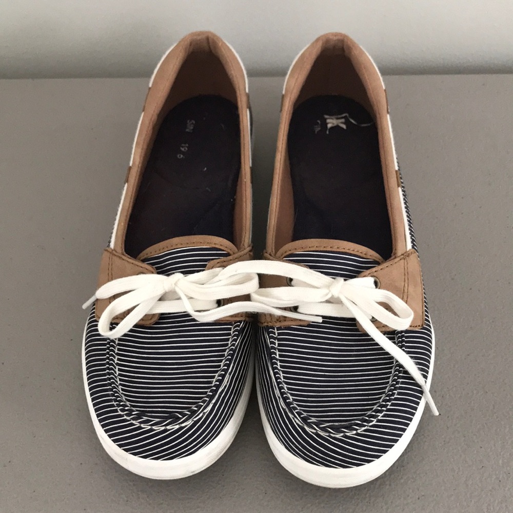 Keds Women’s Charter Stripe Slip-on Boat Shoe